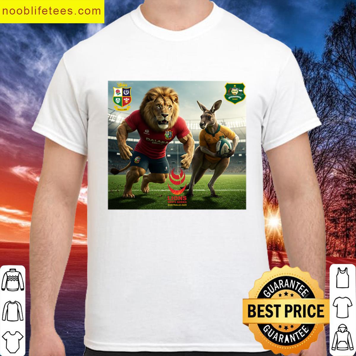 Lions Tour Australia 2025 Design3 Oversized premium shirt