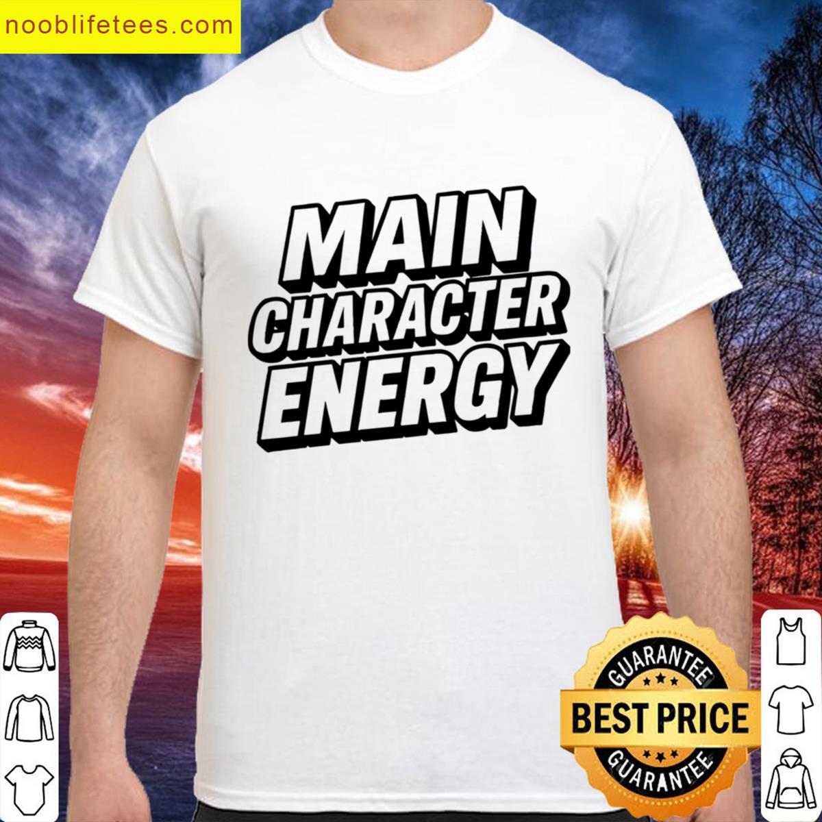 Main Character Energy 2 premium shirt