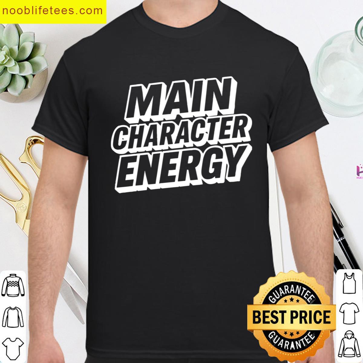Main Character Energy 3 Oversized premium shirt