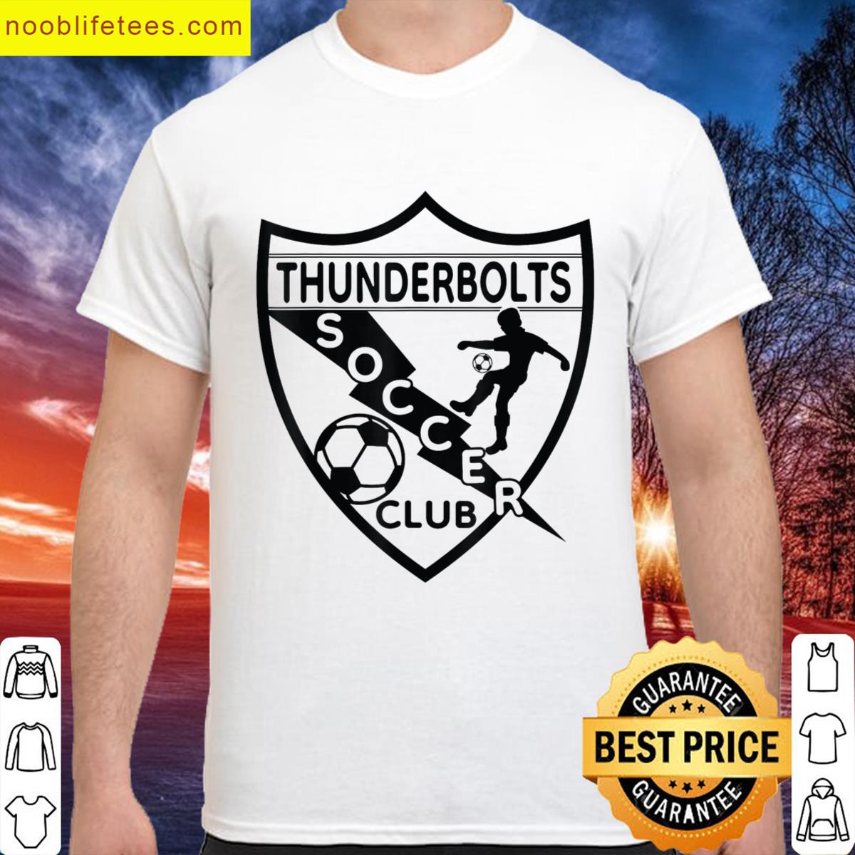 Marvel Studios Thunderbolts Soccer Club Team Logo Costume premium shirt