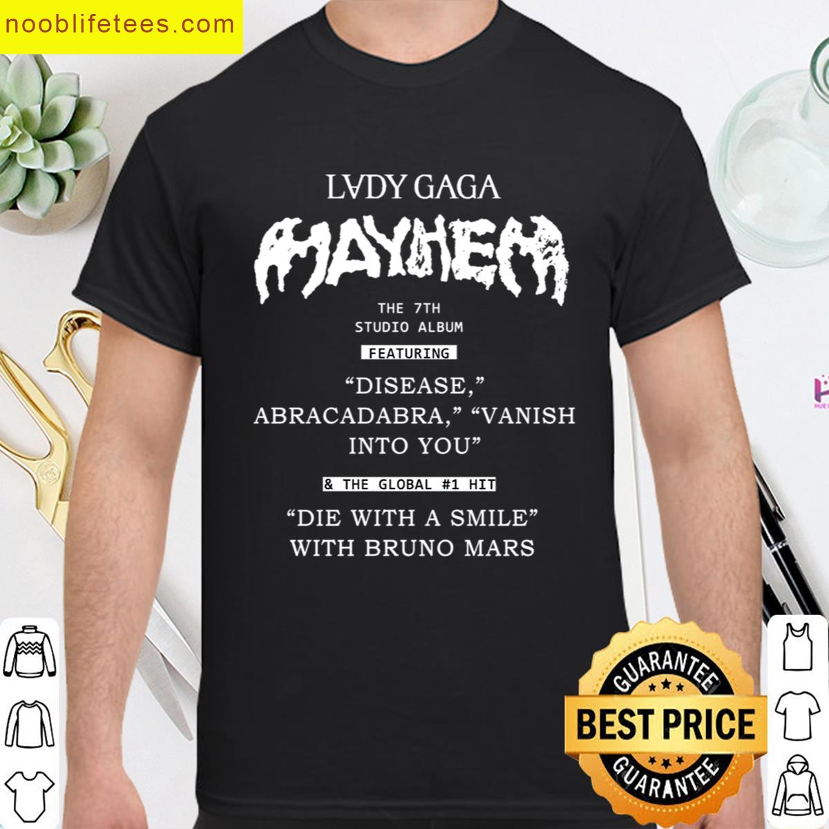 Mayhem Ball Tour Setlist Oversized premium shirt