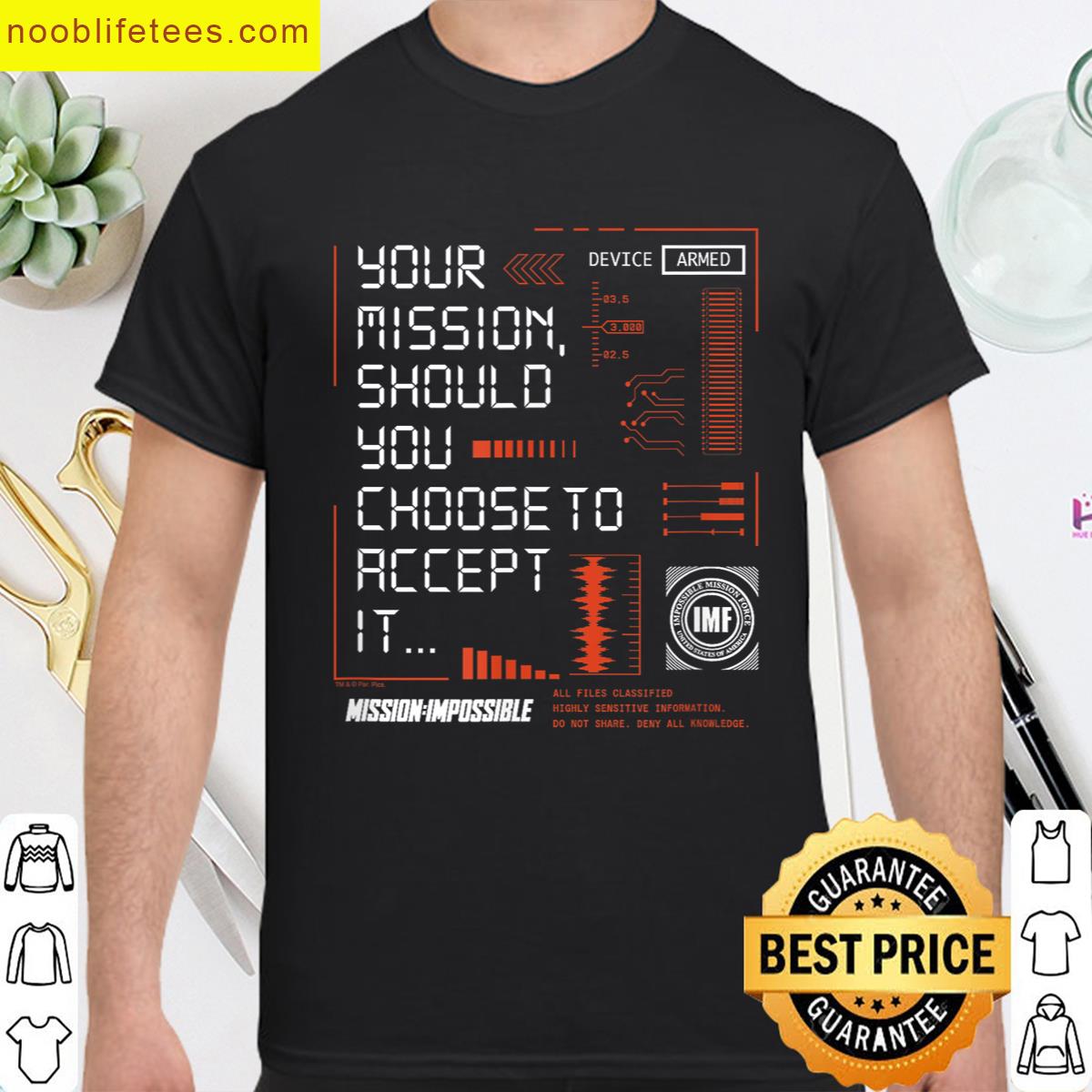 Mission Impossible Your Mission premium shirt