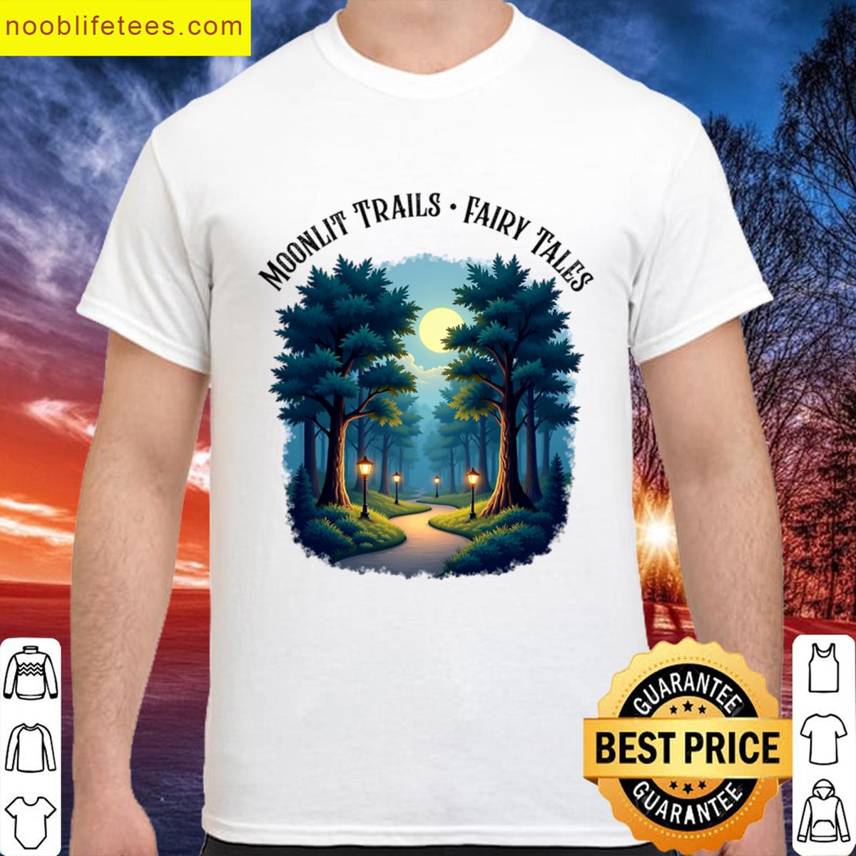 Moonlit Trails Fairy Tales Enchanted premium shirt