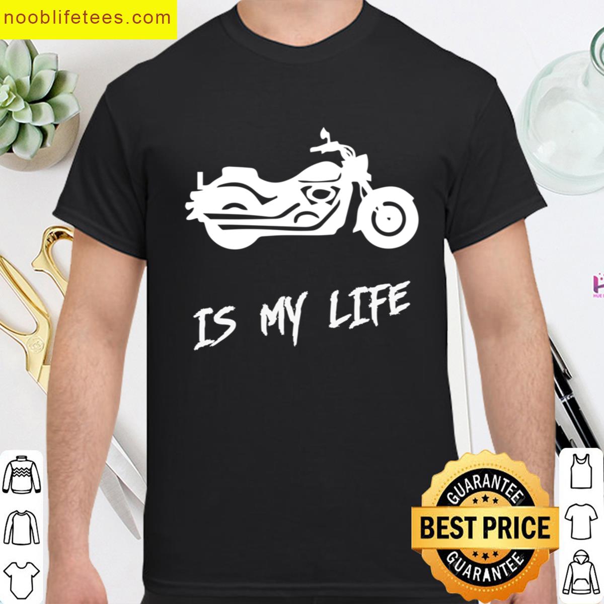 Motorcycle Is My Life premium shirt