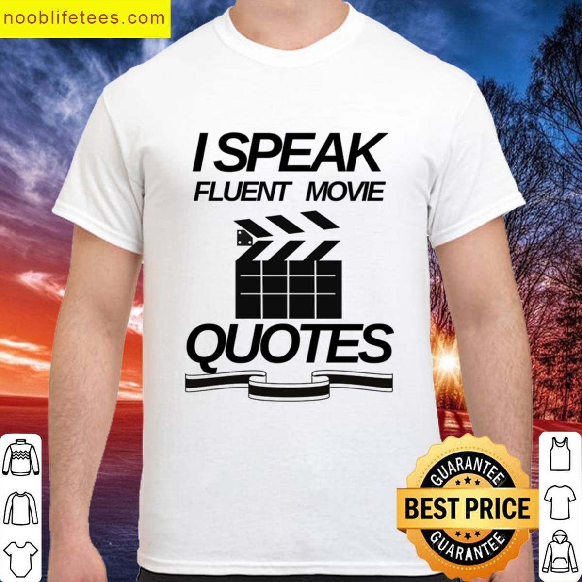 Movies Movie I Speak Fluent Movie Quotes Cinema Film Seriecult Movie premium shirt