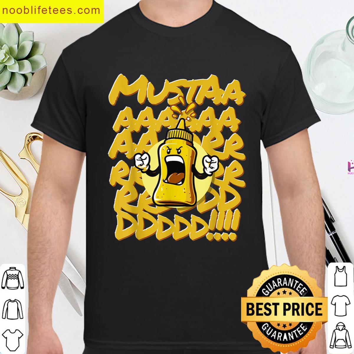 Mustard Bottle Scream premium shirt