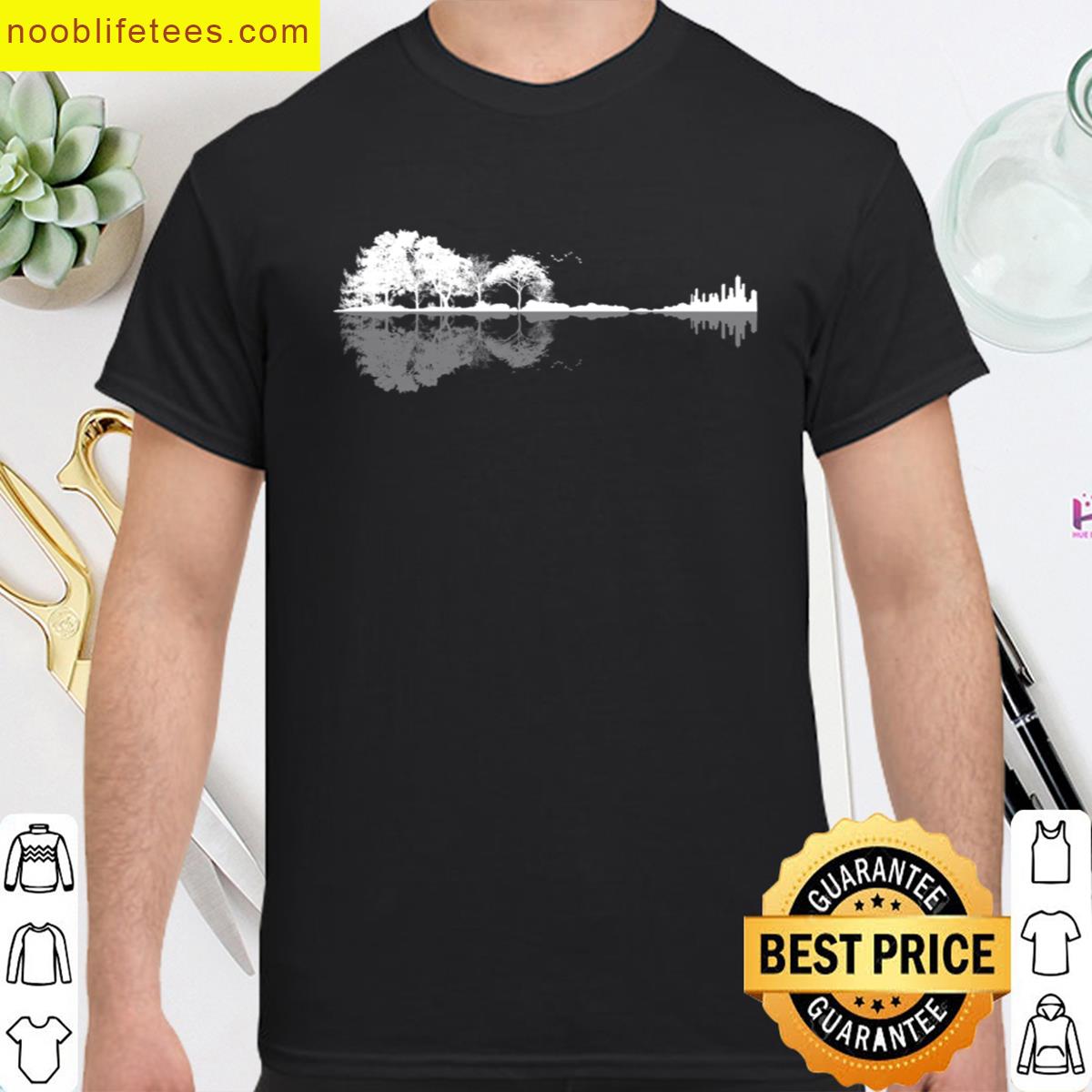 Nature Guitar premium shirt