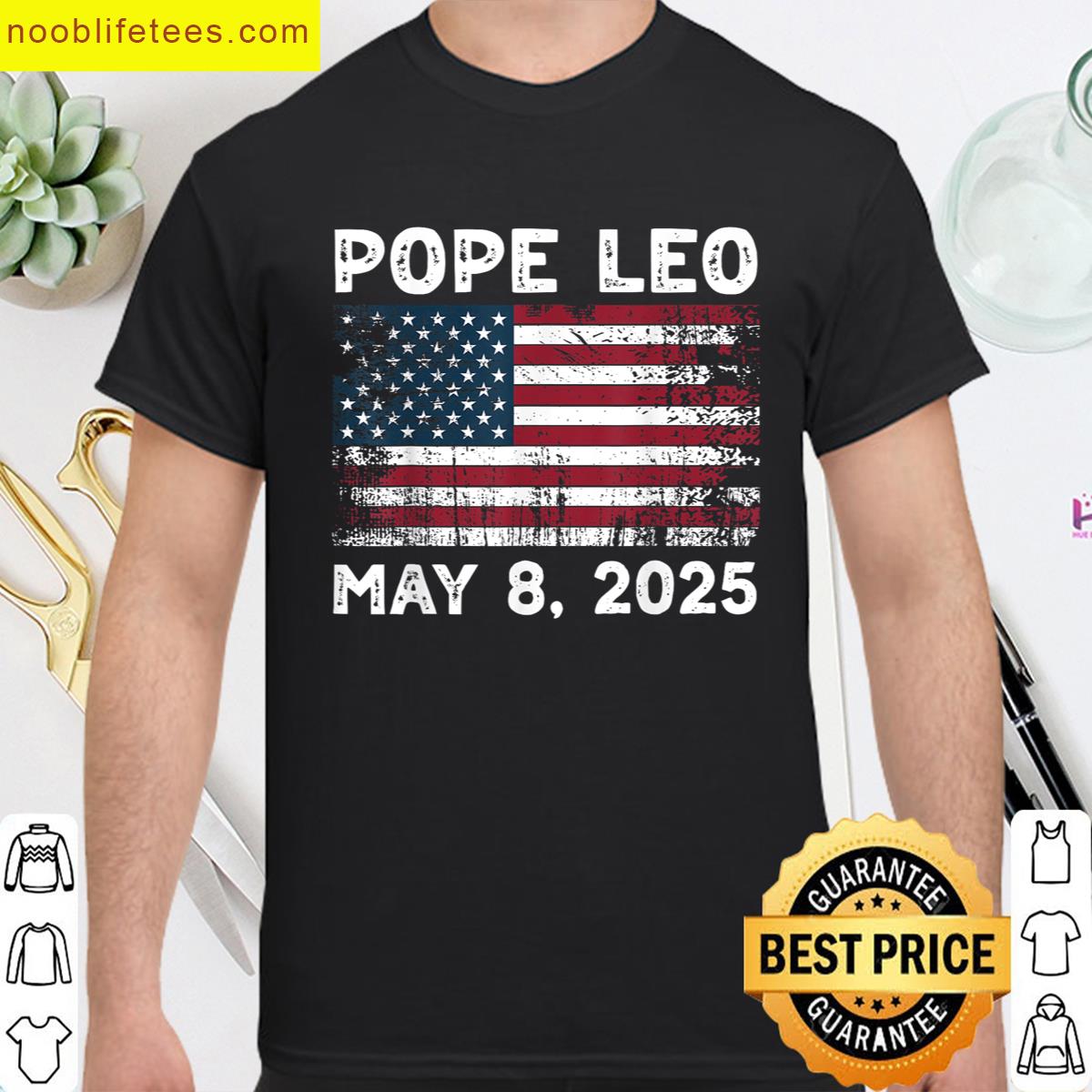 New Pope Leo Us Pope Leo American Pope premium shirt