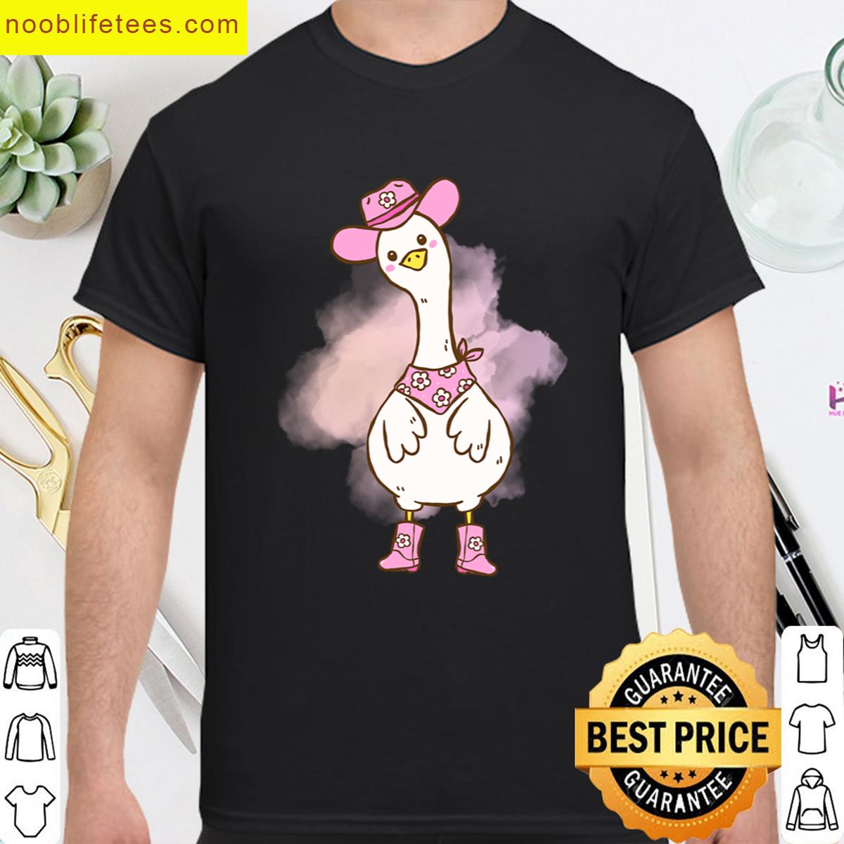 Pink Silly Goose premium shirt