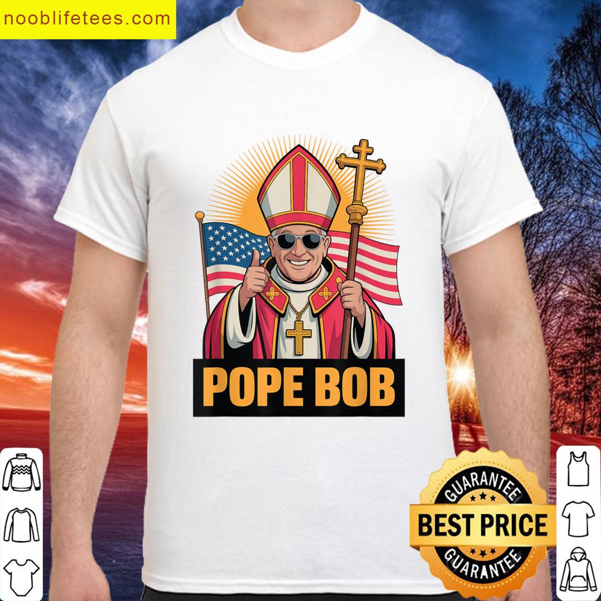Pope Bob Robert Prevost Pope Leo Xiv Usa premium shirt