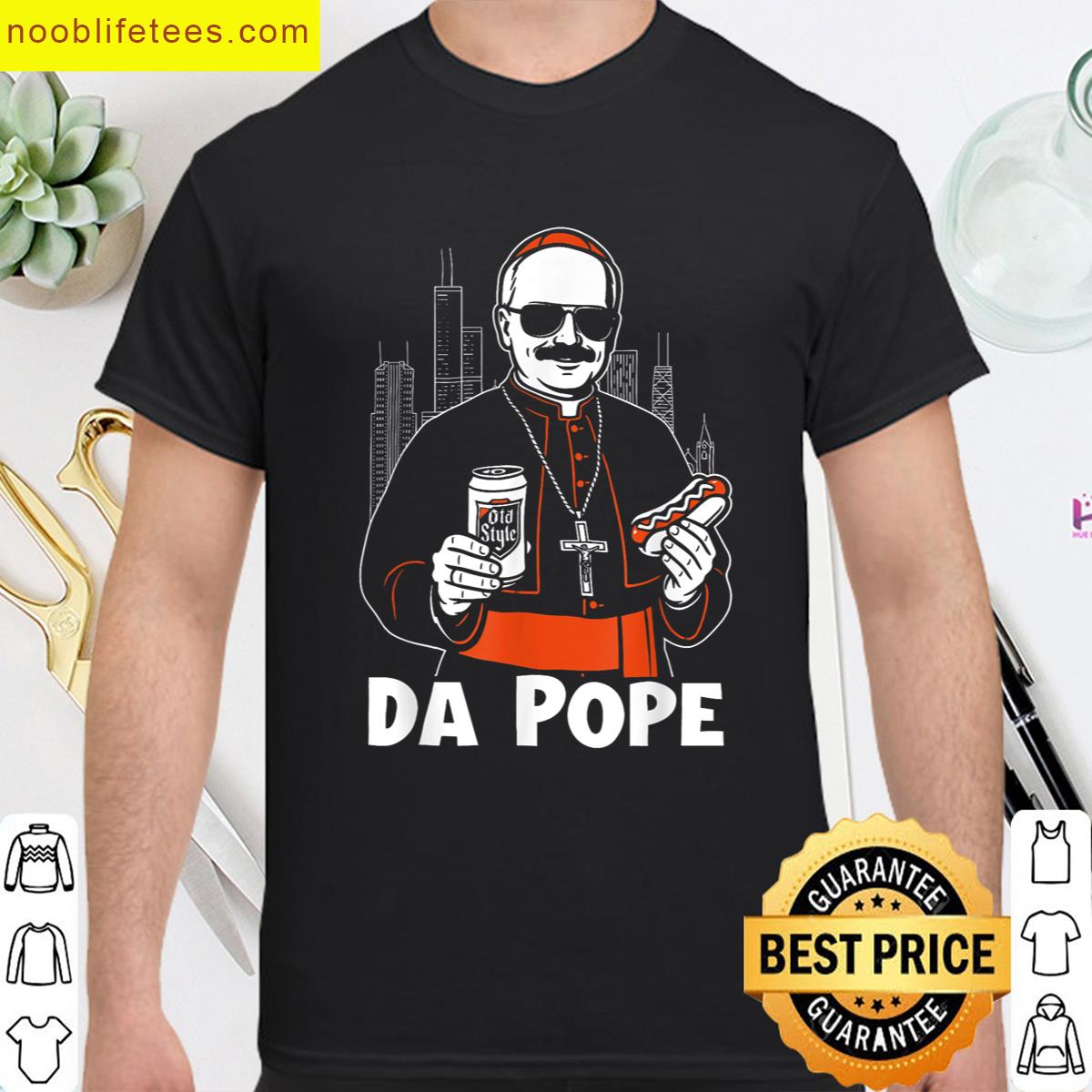 Pope Leo Xiv Da Pope Chicago Usa American premium shirt