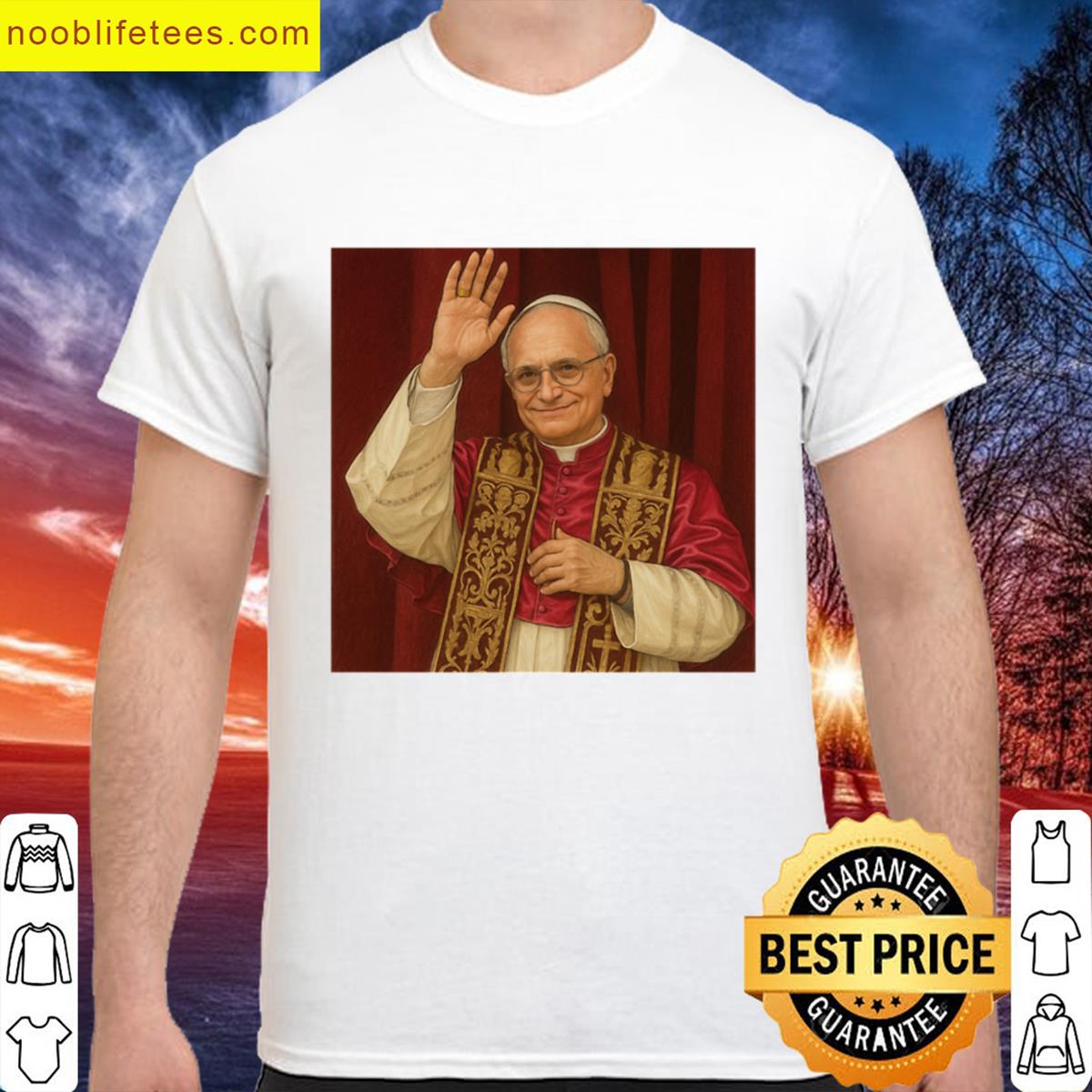 Pope Leo Xiv Oversized premium shirt