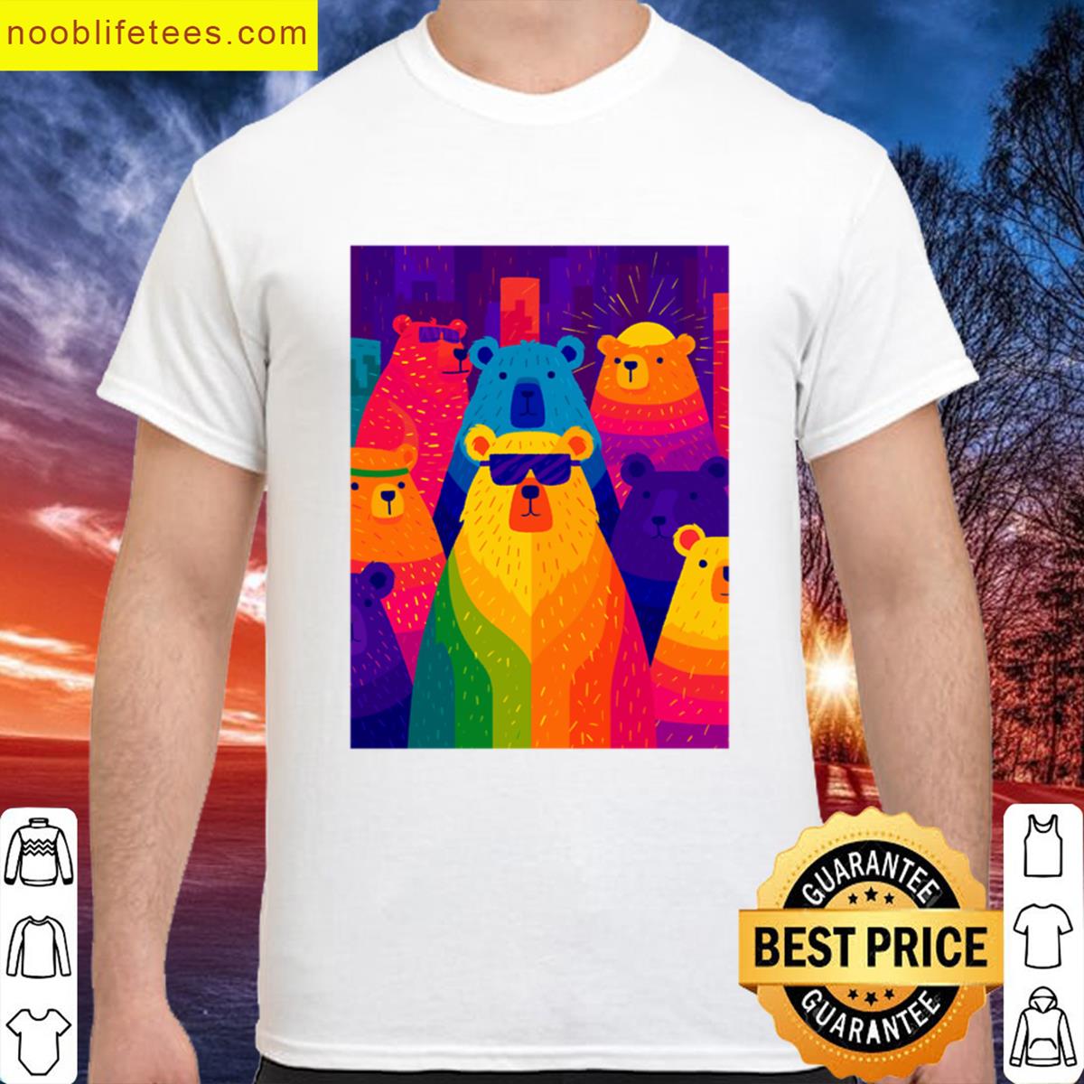 Pride Bears And Free Bodies Community premium shirt