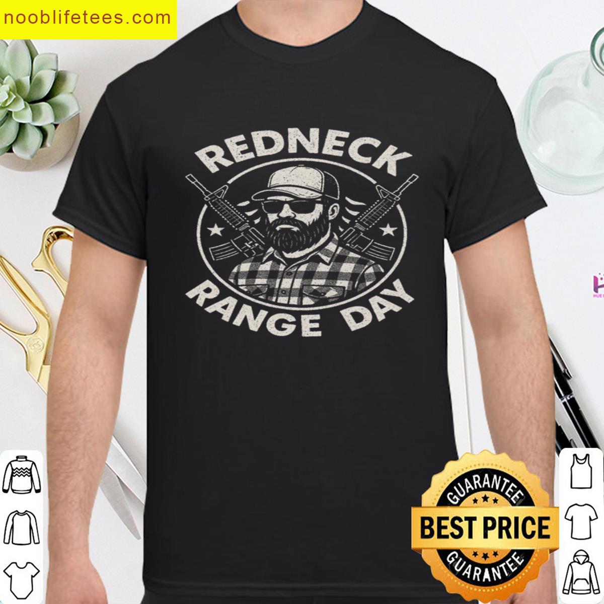 Redneck Range Day Ar 15 Patriotic Gun Rights Design premium shirt