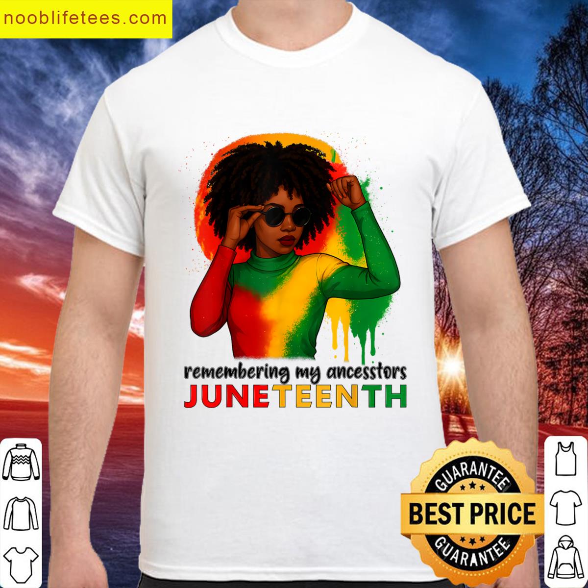 Remembering My Ancestors Juneteenth African American Women premium shirt