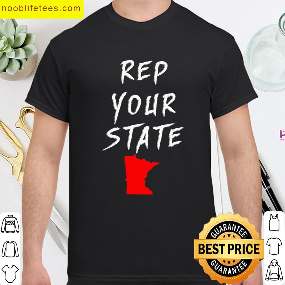 Rep Your State Minnesota premium shirt