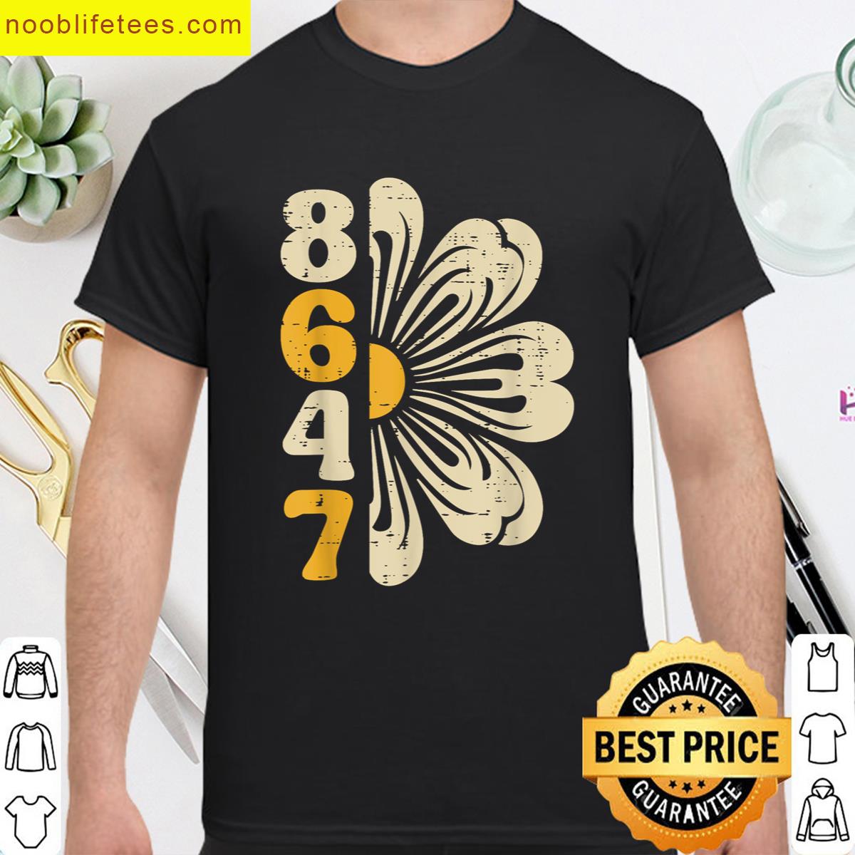 Resist 8647 Daisy Flower Protest Equality Civil Rights Women premium shirt