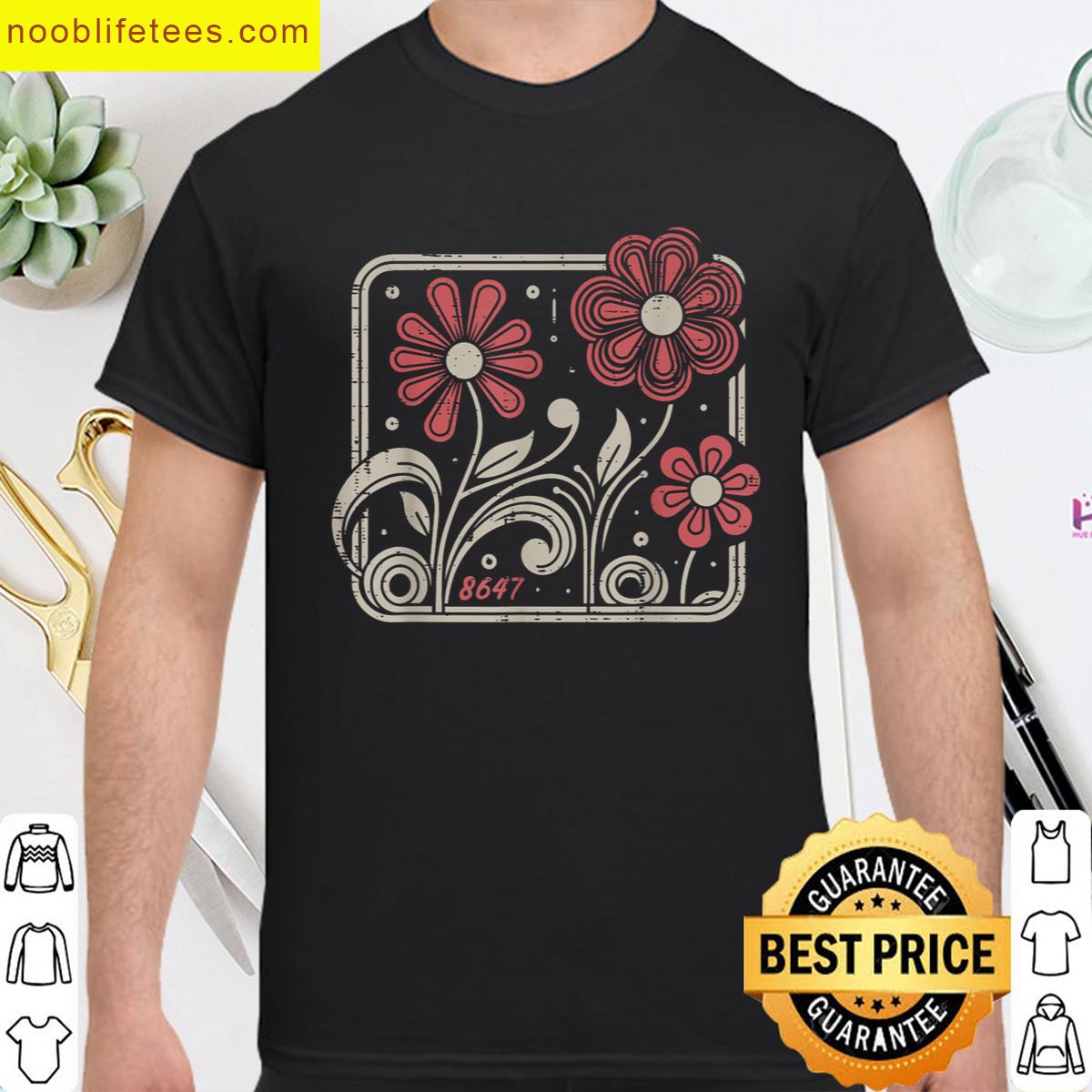 Resist Protest 8647 Flowers Equality Resistance Women Men premium shirt