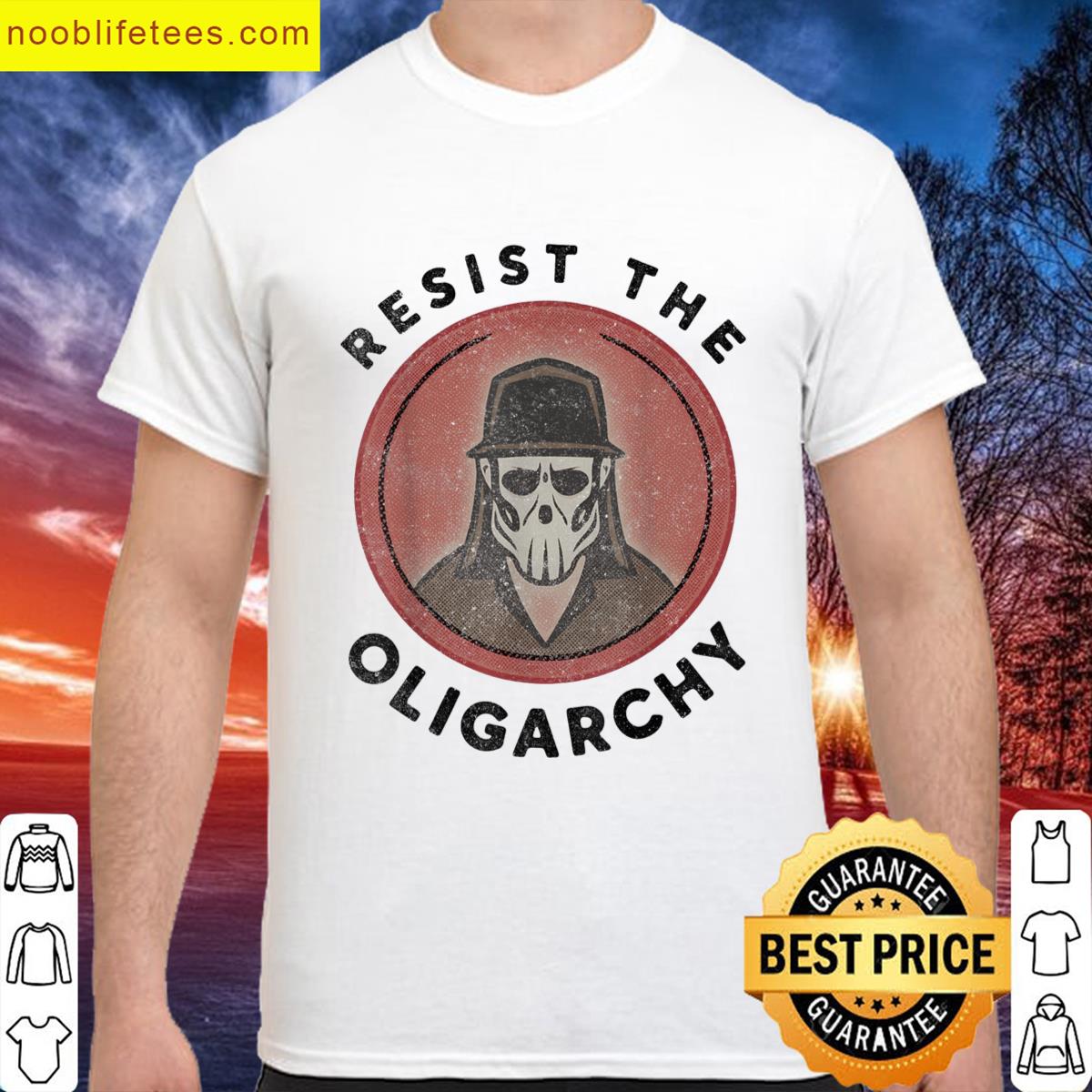 Resist The Oligarchy Anti Trump premium shirt