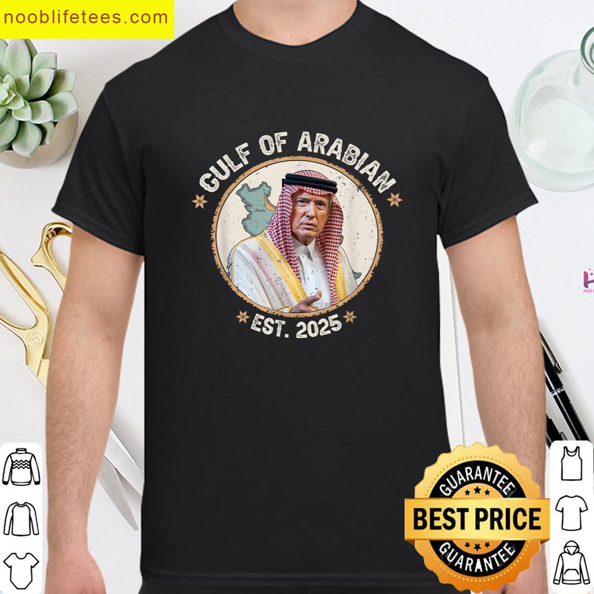 Retro Arabian Gulf Gulf Of Arabia Persian Gulf Funny Trump premium shirt