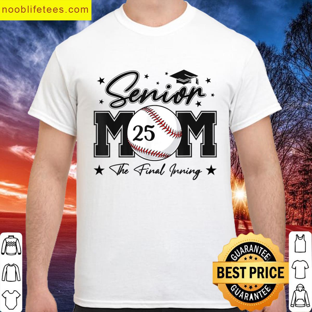 Senior Mom The Final Inning Baseball Class Of 2025 Women premium shirt