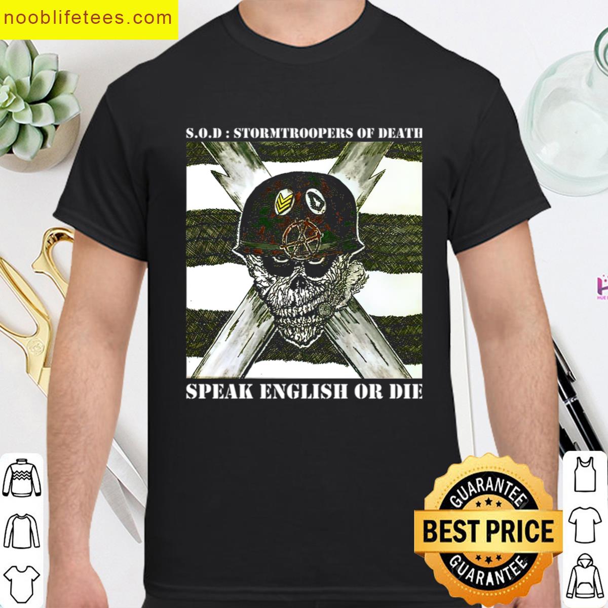 Sod Stormtroopers Of Death Band premium shirt