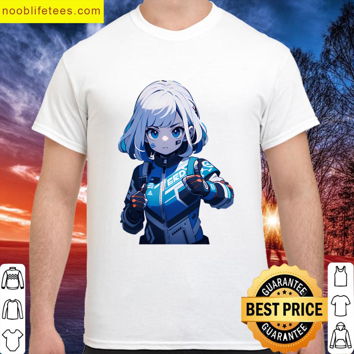 Space Girl Animated Vibrant Characters Celebration Style Diversity premium shirt