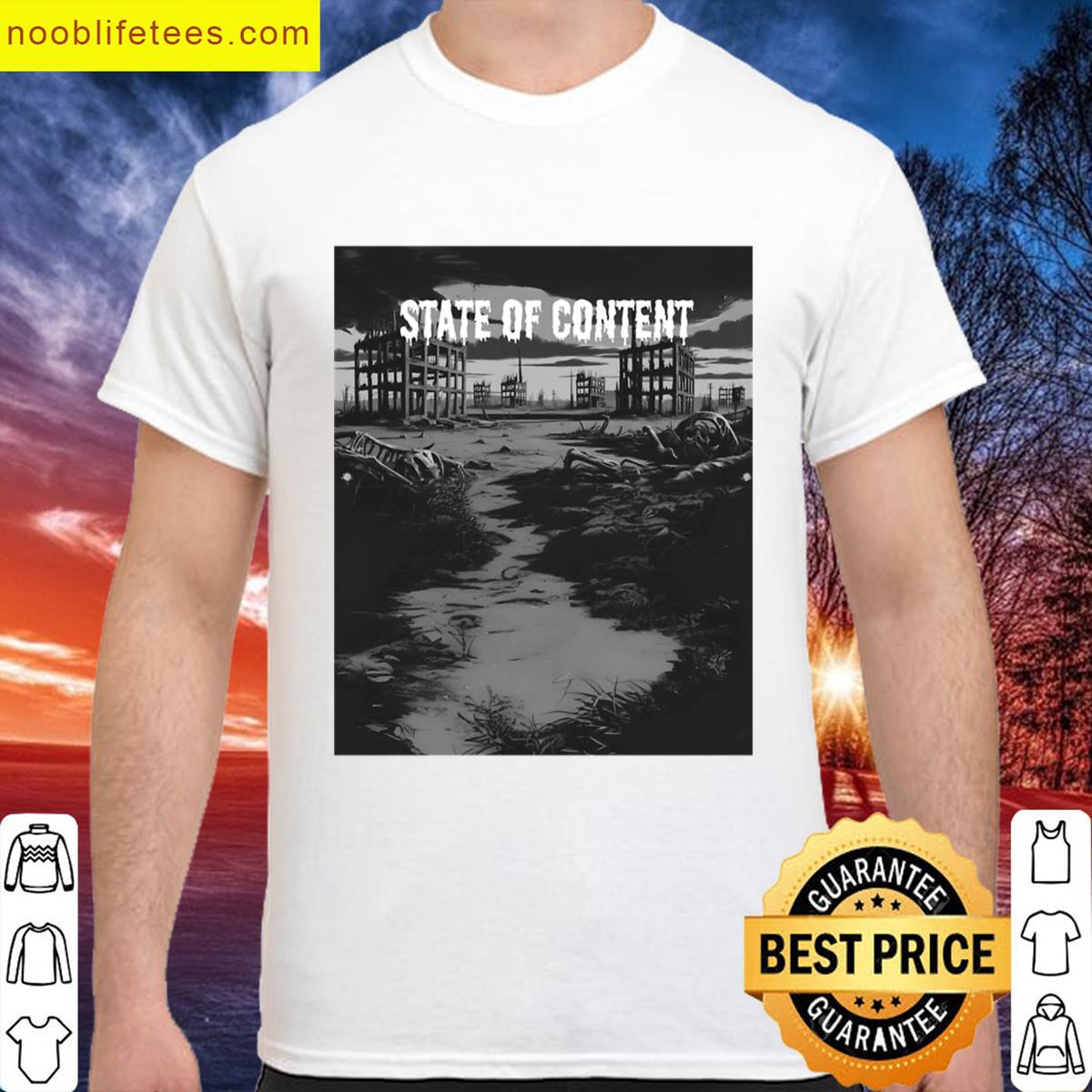 State Of Content premium shirt
