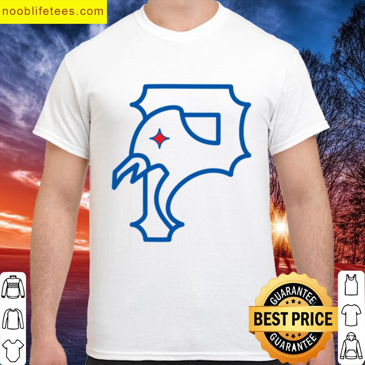 Steel City Symbol Blue N Redeye Oversized premium shirt