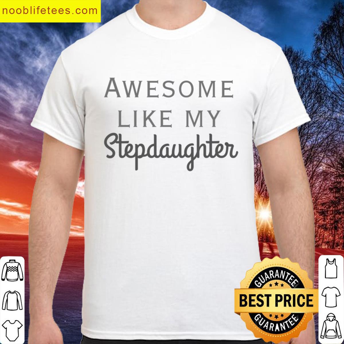 Stepdad Gift From Stepdaughter Sentimental Gift From Daughter From Wife premium shirt