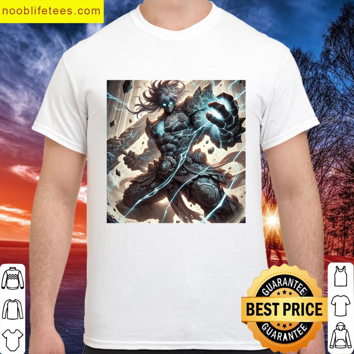 Stone Anime Warrior premium shirt
