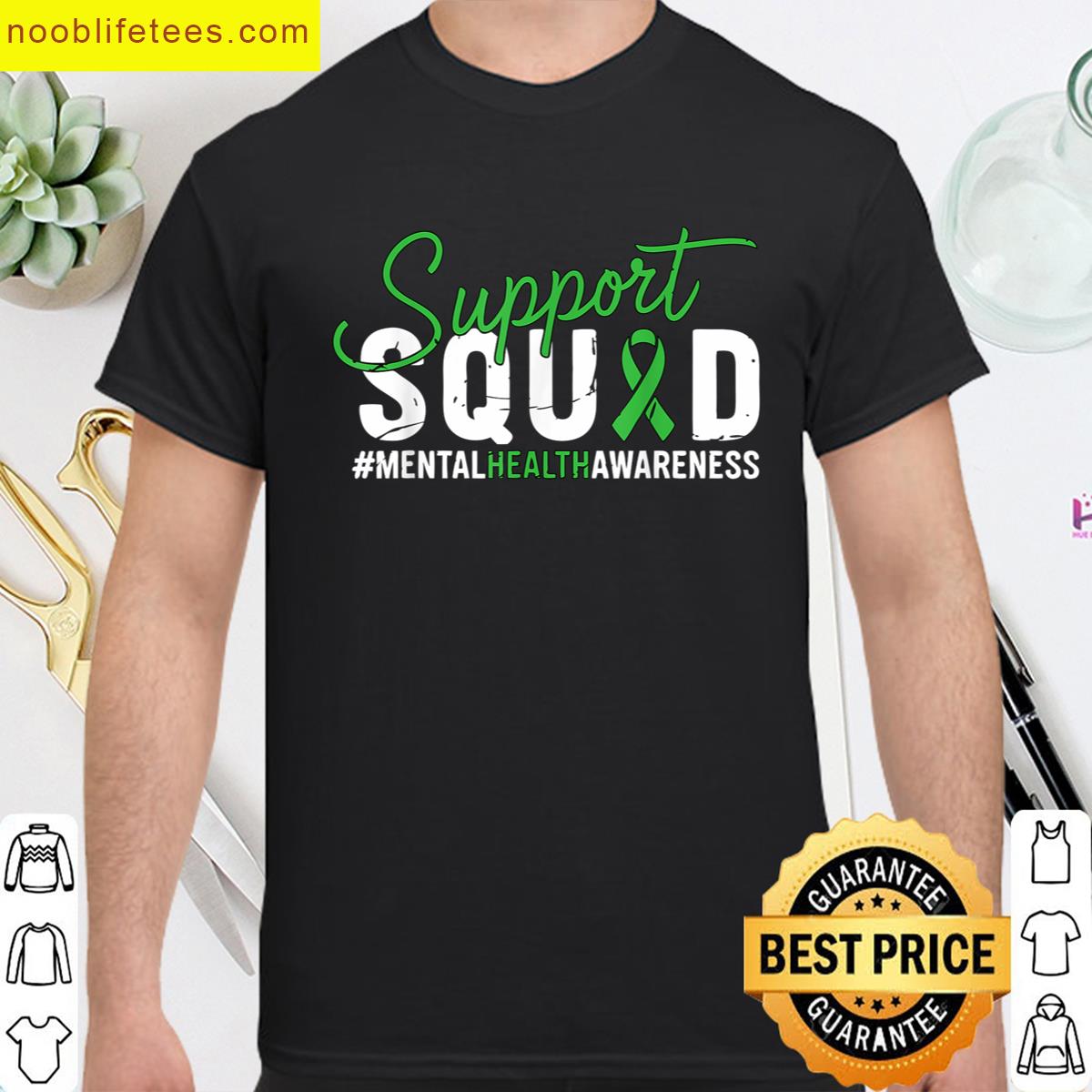 Support Squad Mental Health Awareness Men Women Kids Team premium shirt