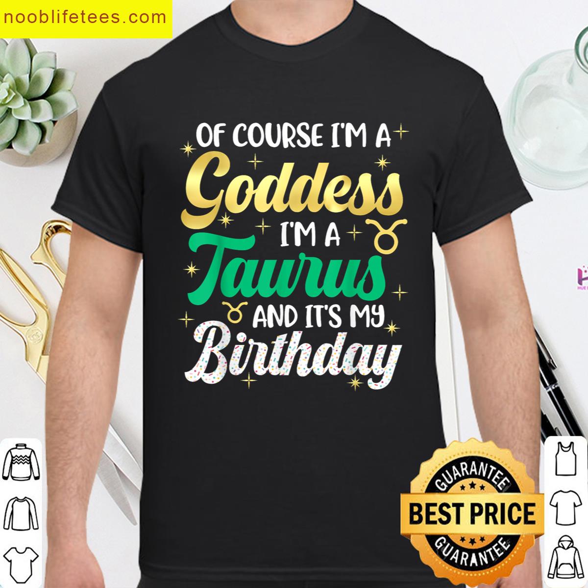Taurus Birthday For Women Its My Birthday Goddess Girls Cute premium shirt