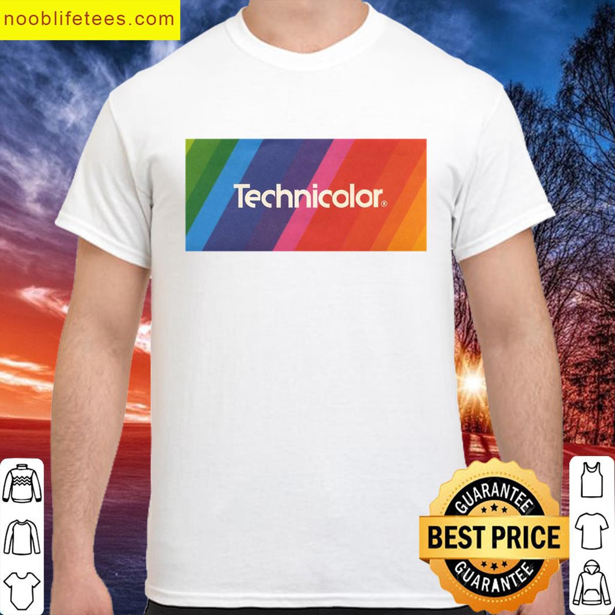 Technicolor Logo premium shirt