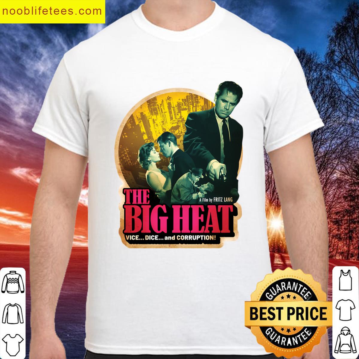 The Big Heat Film Noir premium shirt