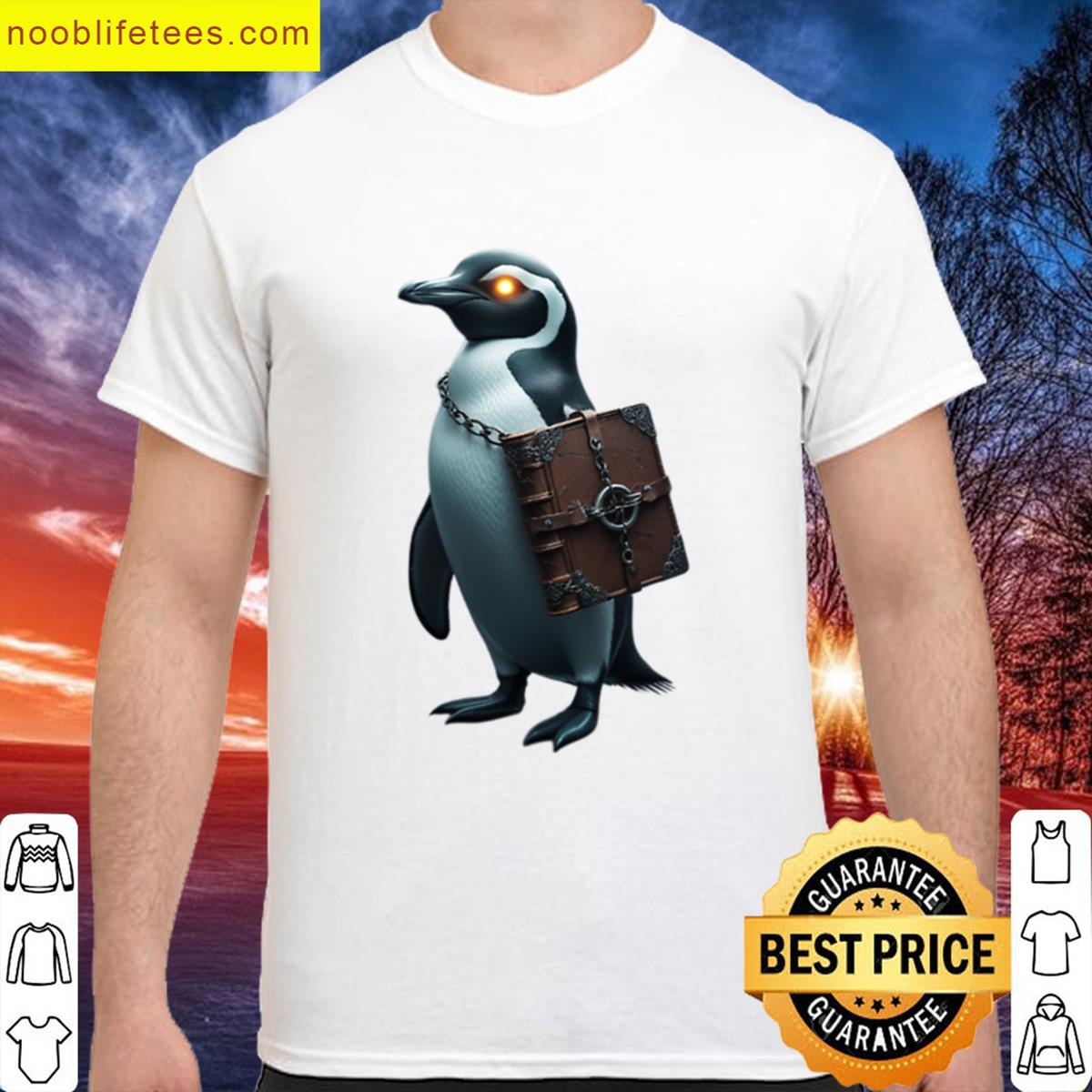 The Penguin Warden Of The Void Ice Oversized premium shirt