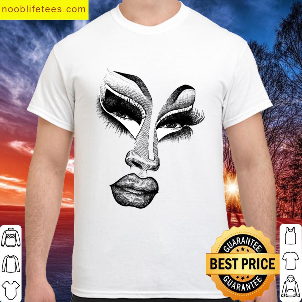 Trixie In Black premium shirt
