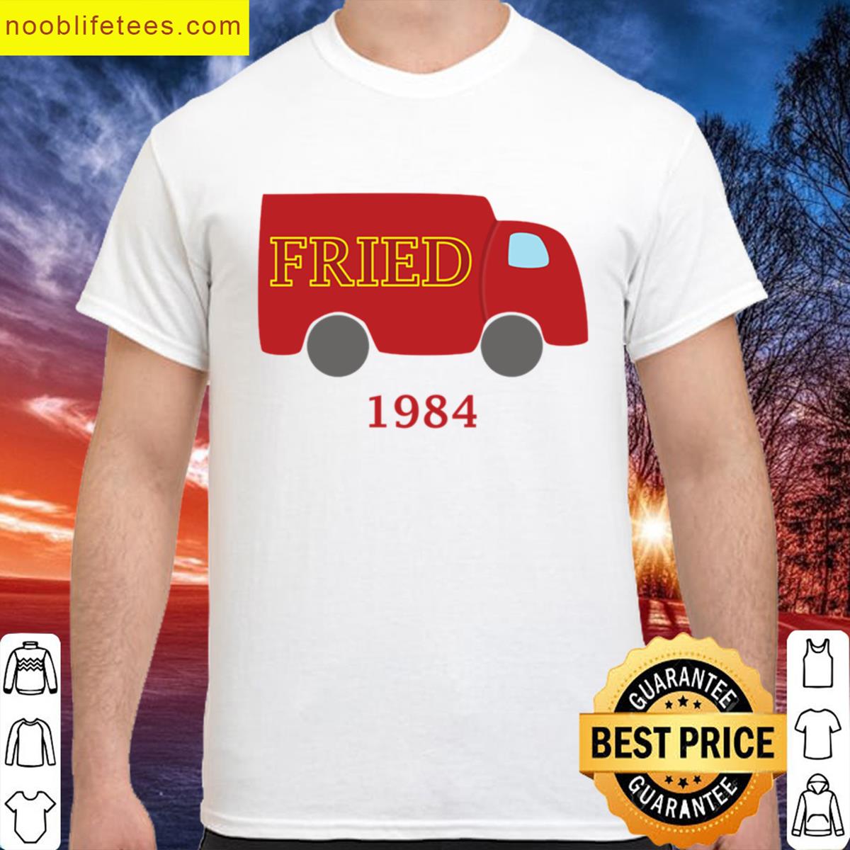 Truck With Text Fried premium shirt
