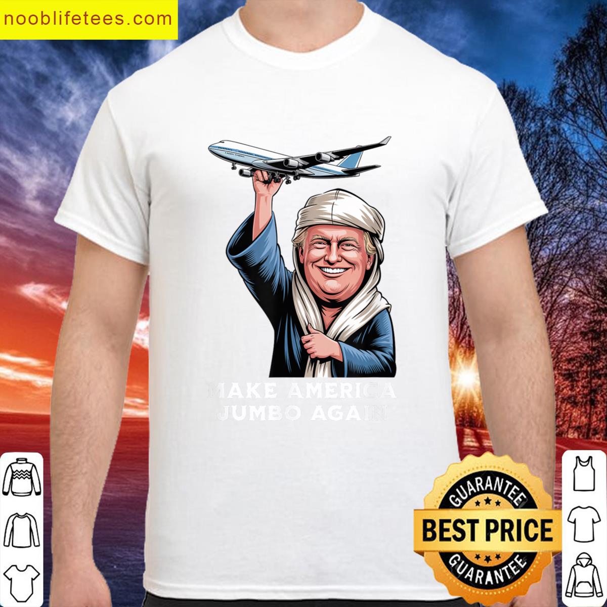 Trump Jumbo Jet Adventure For Aviation Enthusiasts premium shirt