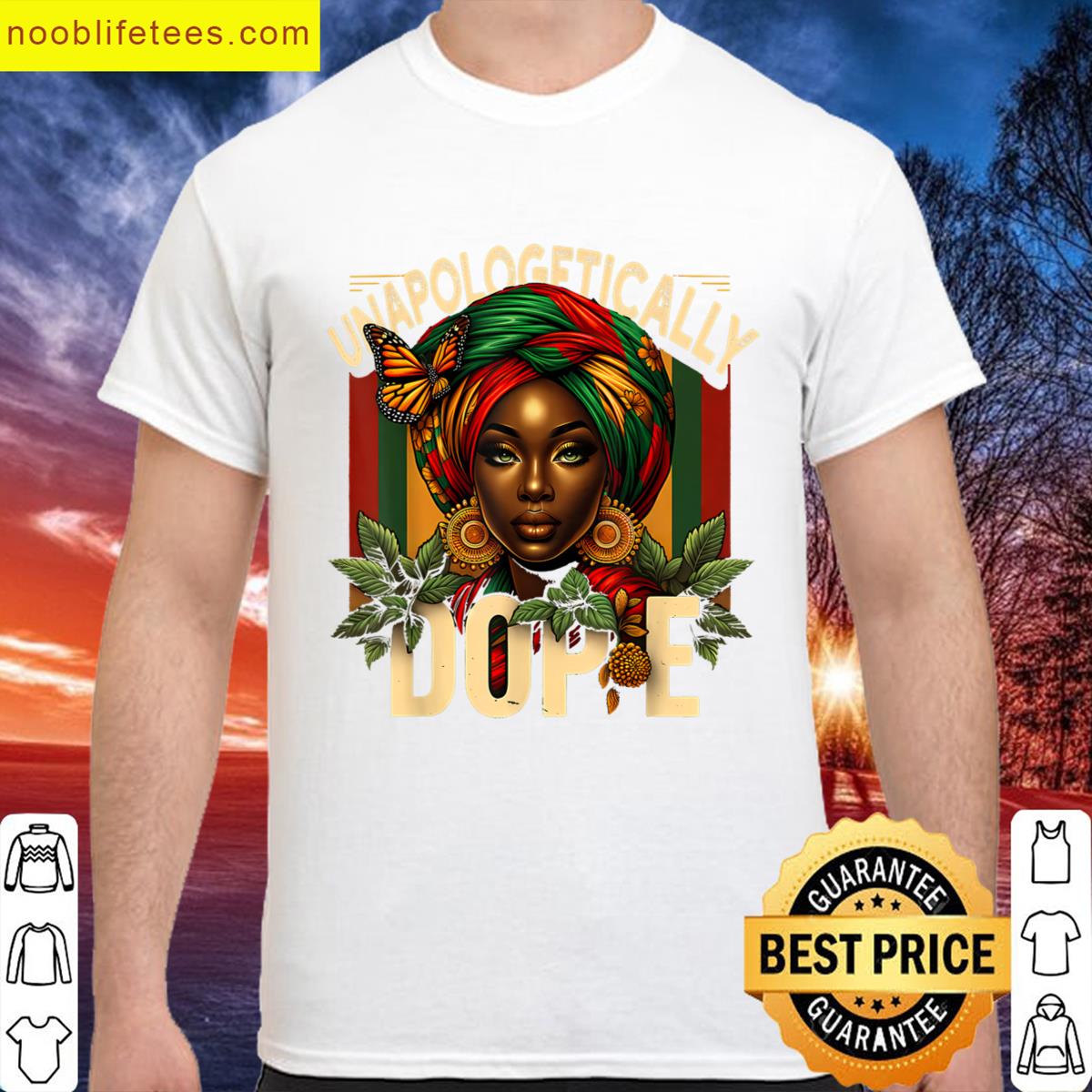 Unapologetically Dope Black History African Women Melanin premium shirt