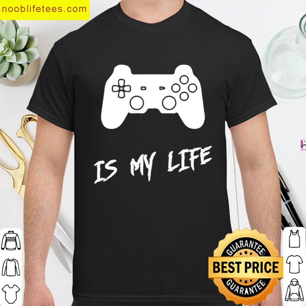 Video Game Is My Life premium shirt
