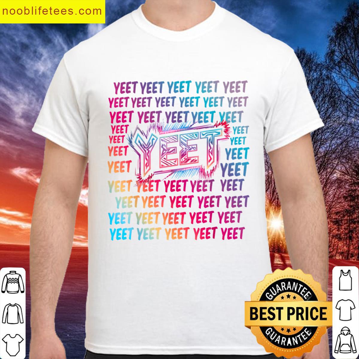 Vintage Yeet Funny Saying For Men Women Kids Apparel premium shirt