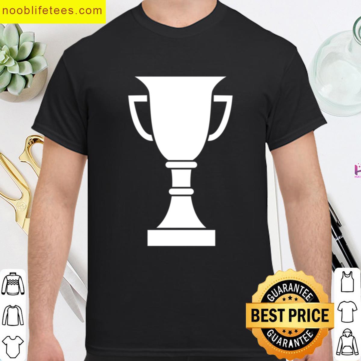 White Trophy Winner Champion premium shirt