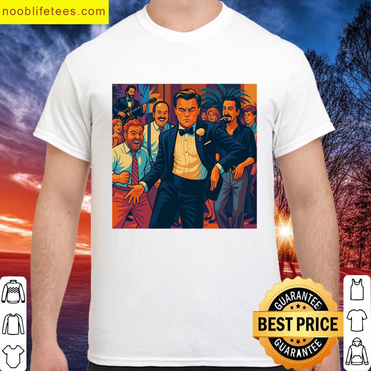 Wolf Of Wall Street Wedding premium shirt