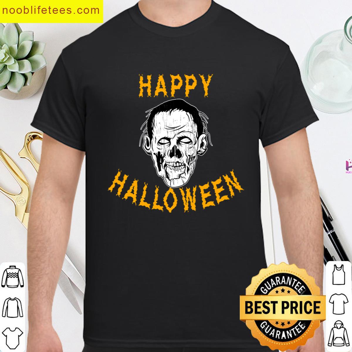 Zombie Halloween Holiday premium shirt