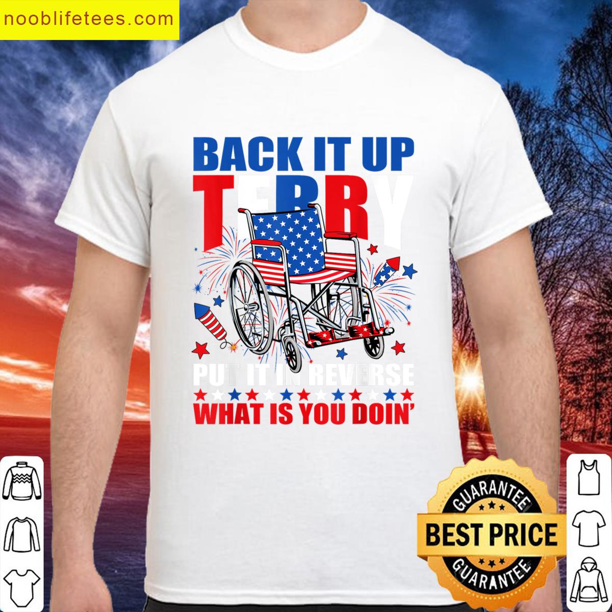 4th Of July Reverse Firework Tee premium shirt