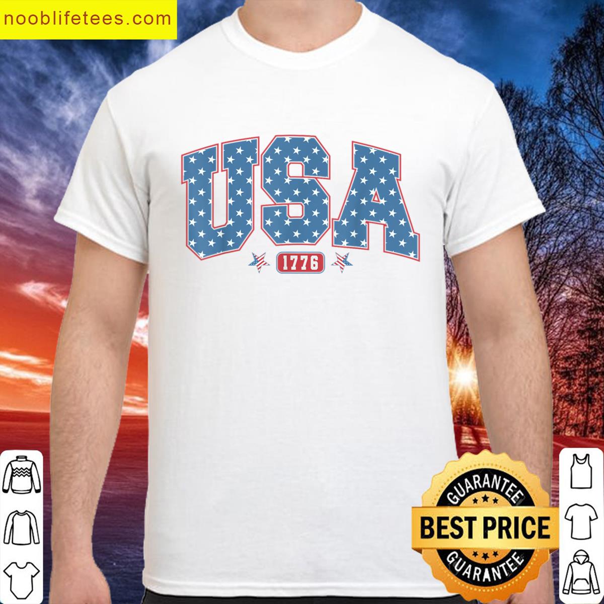 4th Of July Usa Est 1776 Tee premium shirt