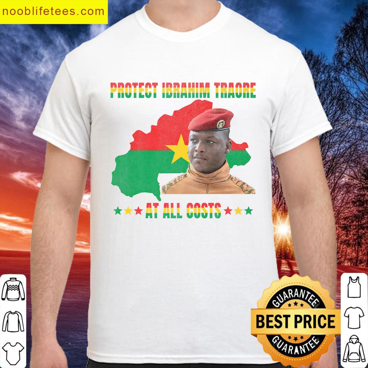 Africa Protect Ibrahim Traore Tee premium shirt