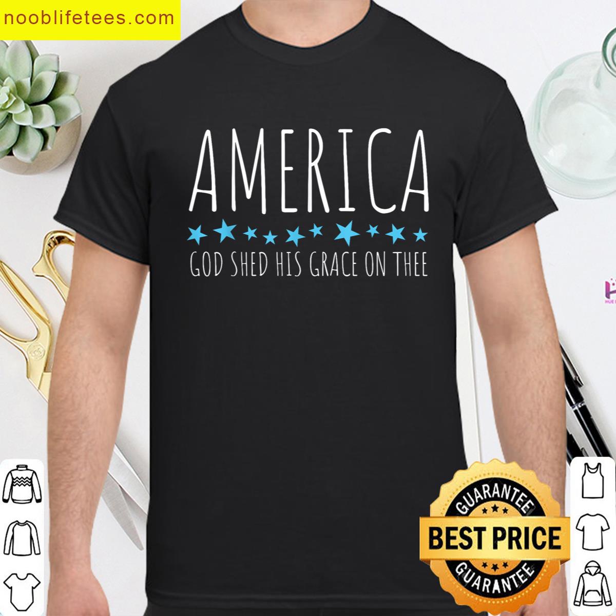 America Grace Graphic Tee premium shirt