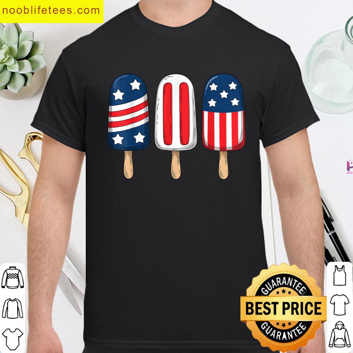 American Flag Popsicle premium shirt